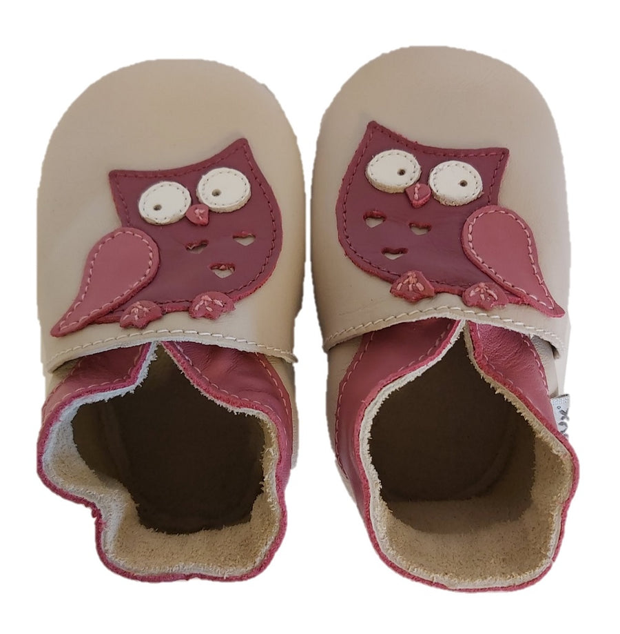 Bobux Soft Sole Milk Owl